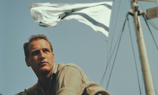 Paul Newman, star of Exodus