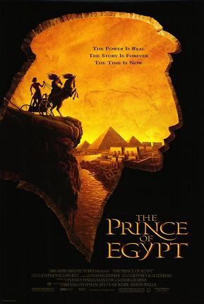 Film poster for The Prince of Egypt